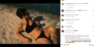 Aile dizisinin başrolü Yüsra Geyik, bikinili pozlarıyla görenleri büyüledi