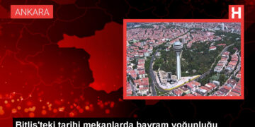 Ahlat'taki tarihi mekanlar Kurban Bayramı'nda ziyaretçi akınına uğruyor