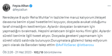 Feza Altun isyan etti: Aylardır Reha Muhtar'ın tacizine uğruyorum