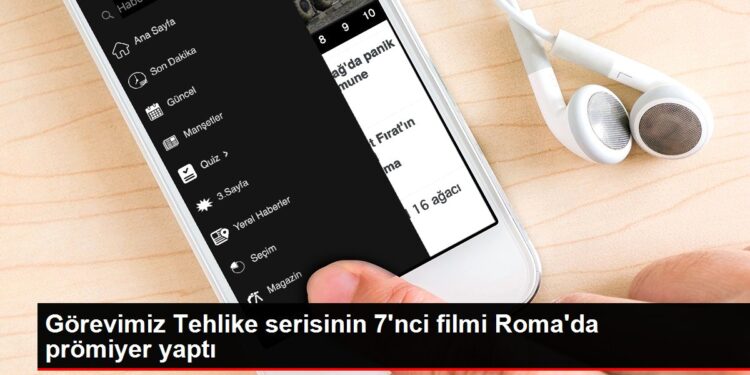 Görevimiz Tehlike serisinin 7'nci filmi Roma'da prömiyer yaptı