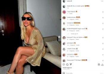 Hadise süper mini elbiseli pozlarını paylaştı, takipçileri alev emojisi yağdırdı