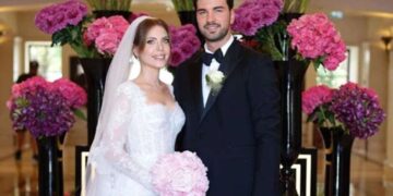 Ünlü oyuncu Eda Ece ile basketbolcu Buğrahan Tuncer evlendi