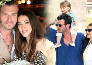 Kıvanç Tatlıtuğ ile Başak Dizer’in oğlu Kurt Efe ilk kez görüntülendi