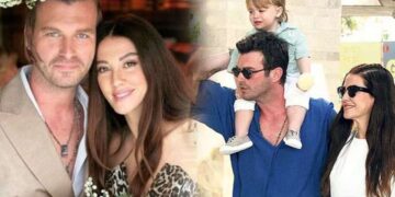 Kıvanç Tatlıtuğ ile Başak Dizer’in oğlu Kurt Efe ilk kez görüntülendi