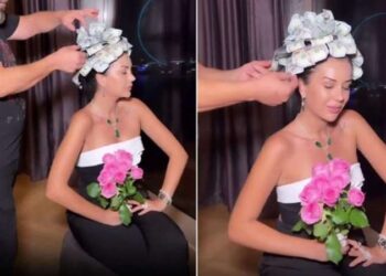 Saçına dolar taktırıp gezen Dilan Polat’a tepki yağdı!