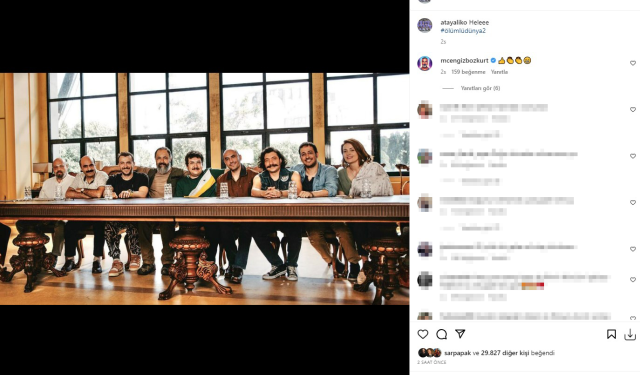 Ölümlü Dünya 2'nin okuma provası başladı