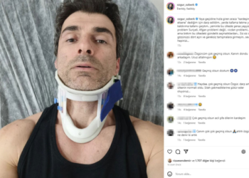 Oyuncu Özgür Özberk, yaya şeridine hızla girdiği için uyardığı şoför tarafından darbedildi