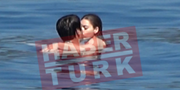 Yalı Çapkın'ı dizisinin oyuncuları Afra Saraçoğlu ve Mert Ramazan Demir tatilde öpüştü