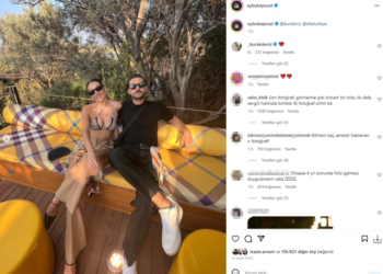 Aybüke Pusat ve Furkan Andıç çifti ilk kez birlikte fotoğraf paylaştı