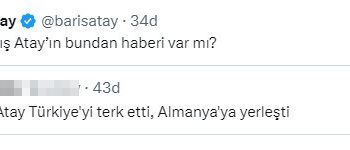 Barış Atay, Meclis'e giremediği için Türkiye'yi terk ettiği iddiasını yalanlandı