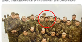 Birlikte bedelli askerlik mi yaptılar? Tarkan ve Sinan Oğan'ın yan yana geldiği fotoğraf ortalığı karıştırdı