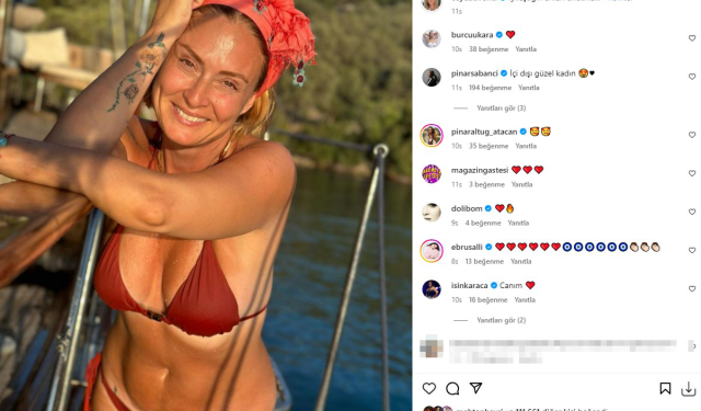 Boşanma sonrası bikinili pozunu paylaşan Ceyda Düvenci'den dikkat çeken not: İyileştiğin anları unutma