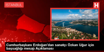 Cumhurbaşkanı Erdoğan'dan Özkan Uğur için başsağlığı mesajı