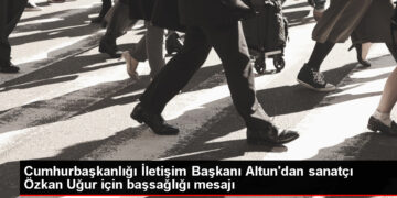 Cumhurbaşkanlığı İletişim Başkanı Fahrettin Altun'dan Özkan Uğur için başsağlığı
