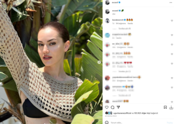 Hamilelik kilolarından kurtulan Fahriye Evcen peş peşe bikinili pozla verdi