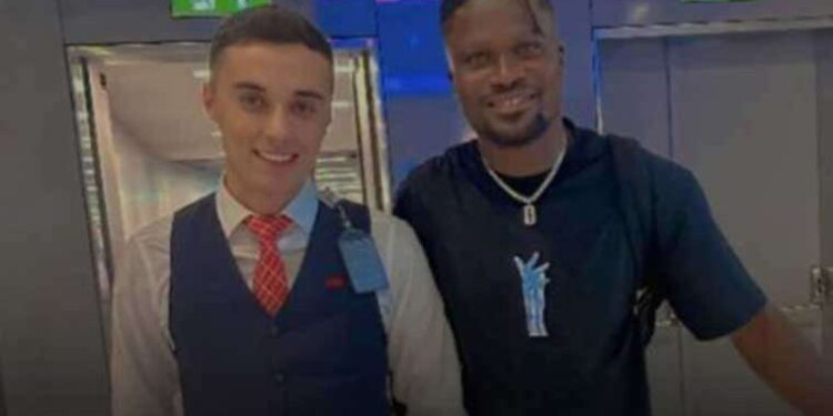 Beşiktaş'ın yeni transferi Amartey İstanbul'a geldi!