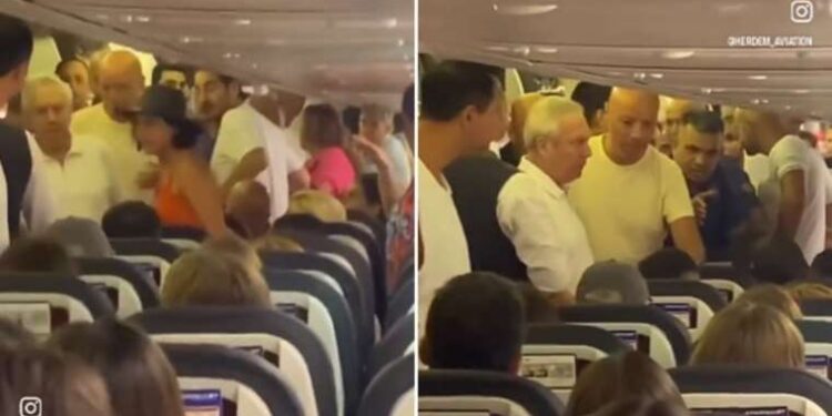 Uçakta çıkan kavgayı Aziz Yıldırım ayırdı!
