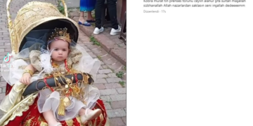 Kobra Murat, torununun doğum gününü kutladı! Altınları görenler gözlerine inanamadı