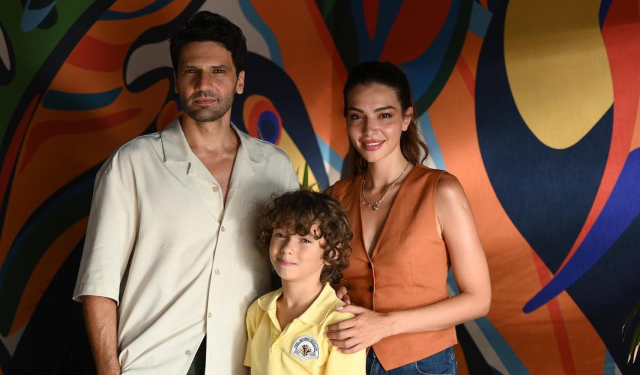 Melisa Aslı Pamuk ve Kaan Urgancıoğlu başrol olduğu Sen Büyümene Bak filminin setinden ilk kareler geldi
