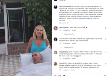 'Merak etmişsiniz' diyen Safiye Soyman, MS hastası oğlunun son halini paylaştı