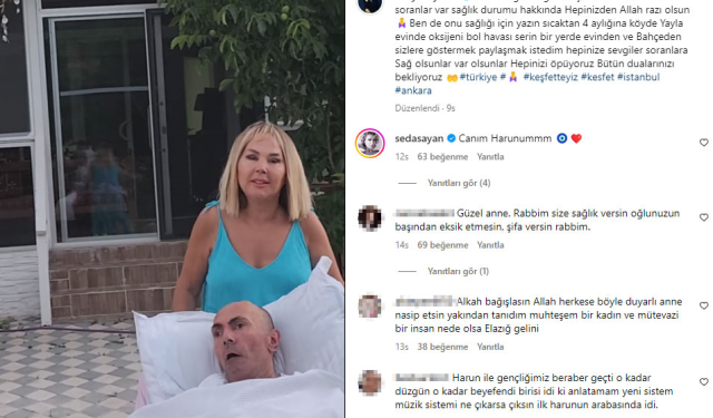 'Merak etmişsiniz' diyen Safiye Soyman, MS hastası oğlunun son halini paylaştı