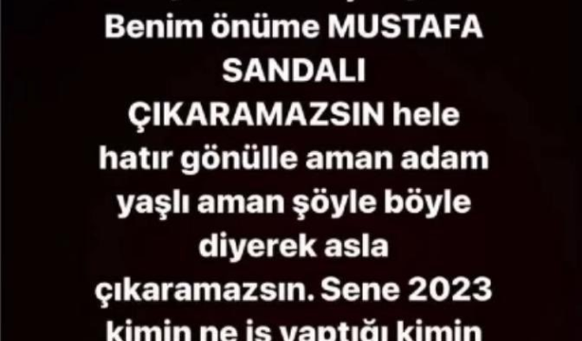 Mustafa Sandal ve rapçi Uzi sosyal medyada birbirine girdi