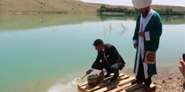 Nasreddin Hoca Kültür ve Sanat Festivali'nde Göle Maya Çalındı