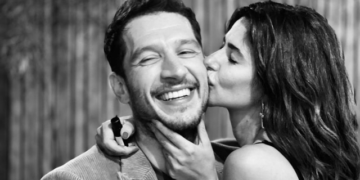 Nesrin Cavadzade Uraz Kaygılaroğlu'nu öpücüklere boğdu! Paylaştığı video sosyal medyayı karıştırdı