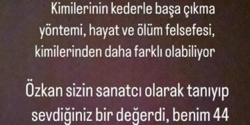 Özkan Uğur'un ölümü sonrası spor salonunda paylaşım yaptığı için tepki çeken Biricik Suden'den cevap