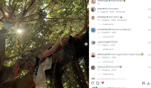 Peş peşe bikinili pozlarını paylaşan İrem Helvacıoğlu, fiziğiyle hayran bıraktı