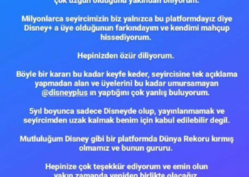 Türk yapımı dizi ve filmleri platformdan kaldıran Disney Plus'a Şahan Gökbakar'dan tepki: Özür dilerim