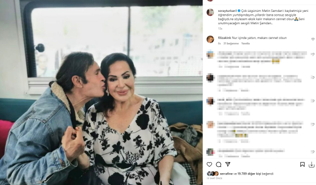 Türkan Şoray, hayranı Metin Şandam ölümüyle yıkıldı: Seni unutmayacağım