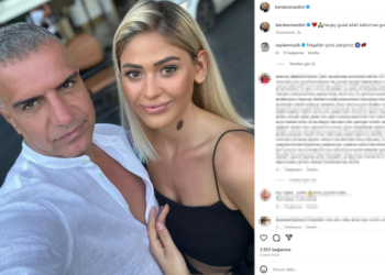 Yeni aşka yelken açan Berdan Mardini sevgilisiyle poz verdi, herkes kadının gençliğine takıldı