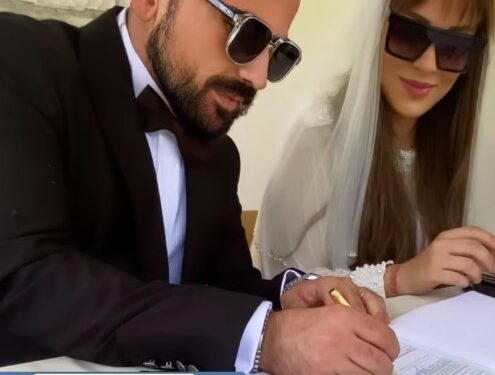 4 aylık aşkıyla evlenen Tuğçe Tayfur'dan güldüren paylaşım: Aslan kocacığım