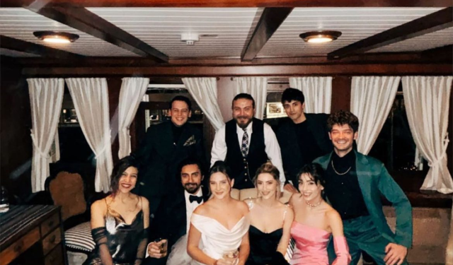 5 aylık aşkta mutlu son! Oyuncu Alina Boz ile işletmeci Umut Evirgen evlendi