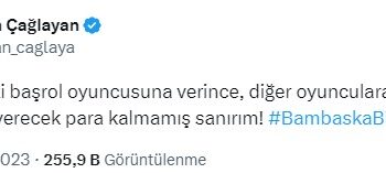 Armağan Çağlayan'dan Bambaşka Biri dizisine tepki: Tüm parayı başrollere vermişler