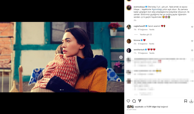 Başrol olduğu Gönül Dağı'ndan ayrılan Ecem Özkaya'dan duygusal sözler: İyi ki geçtin hayatımdan
