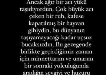 Bennu Gerede'den hayatını kaybeden eski eşi Cem Büyükhanlı'ya veda mesajı: Parlayan bir ışıktın