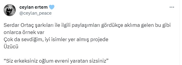 Ceylan Ertem, Serdar Ortaç'ın albümünde yer alan ünlü isimleri hedef aldı: Her şeyi ne çabuk unuttunuz?