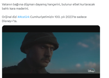 Eda Ece, Atatürk dizisini yayınlamayan Disney Plus'a tepkisiz kalmadı