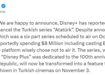 Ermeni lobisinin paylaşımı ortalığı ayağa kaldırdı! Disney'e tepkiler çığ gibi