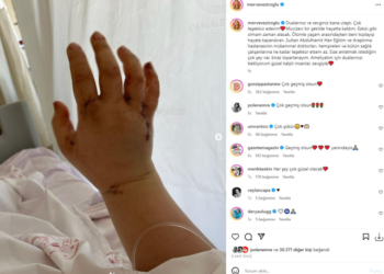 Eşi tarafından 32 yerinden bıçaklanan fenomen Merve Veziroğlu'ndan ilk paylaşım: Mucizevi şekilde hayatta kaldım
