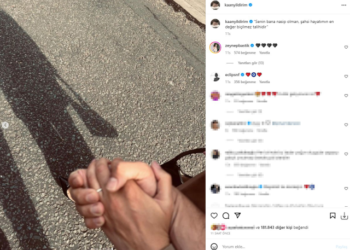 Evlilik teklifi etti mi? Kaan Yıldırım, Pınar Deniz'in yüzük taktığı fotoğrafı paylaştı