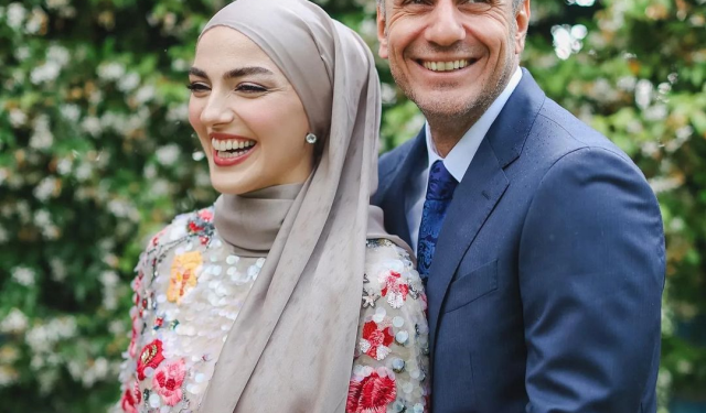 Güldür Güldür Show'un Mesut'u Uğur Bilgin, İrem Uslu ile evlendi! Bilgin'in serenadı düğüne damga vurdu