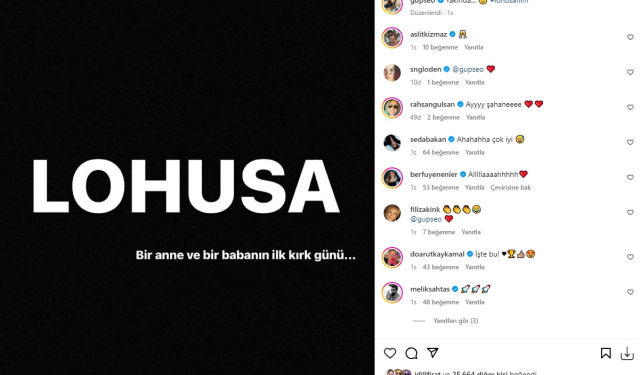 Gupse Özay, 'Lohusa' adını verdiği yeni filmiyle setlere dönüyor