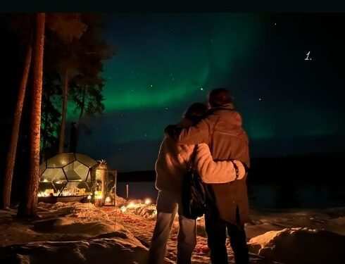 Hande Erçel ve Hakan Sabancı ilişkilerinin 1. yılını kutladı