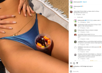 İçeceğini bacak arasına sıkıştırıp poz veren Didem Soydan, takipçisine verdiği cevapla olay oldu: Sülalem rahat