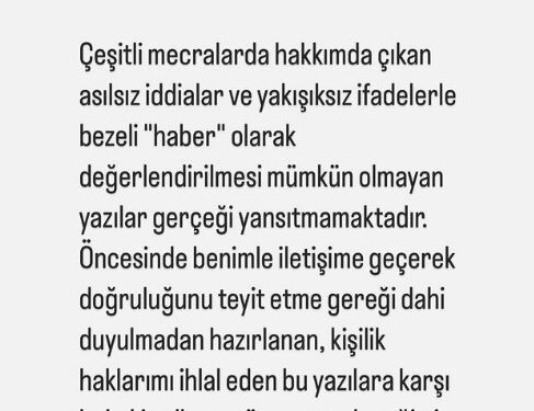 Kaan Urgancıoğlu, kiracı olduğu evini başkasına kiraladığı iddiasını yalanladı: Hukuki yollara başvuracağım