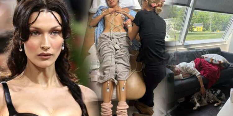 Lyme hastalığıyla mücadele eden Bella Hadid, tedavi anlarını paylaşıp içini döktü
