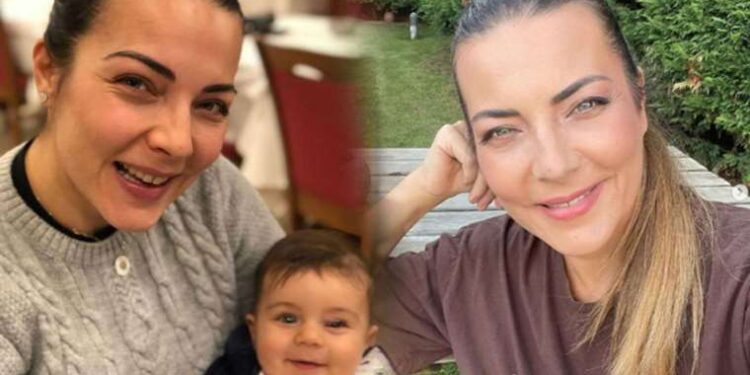 Burcu Kara oğlunun hastalığını açıkladı: ‘Beşinci ayda gözü kapandı’